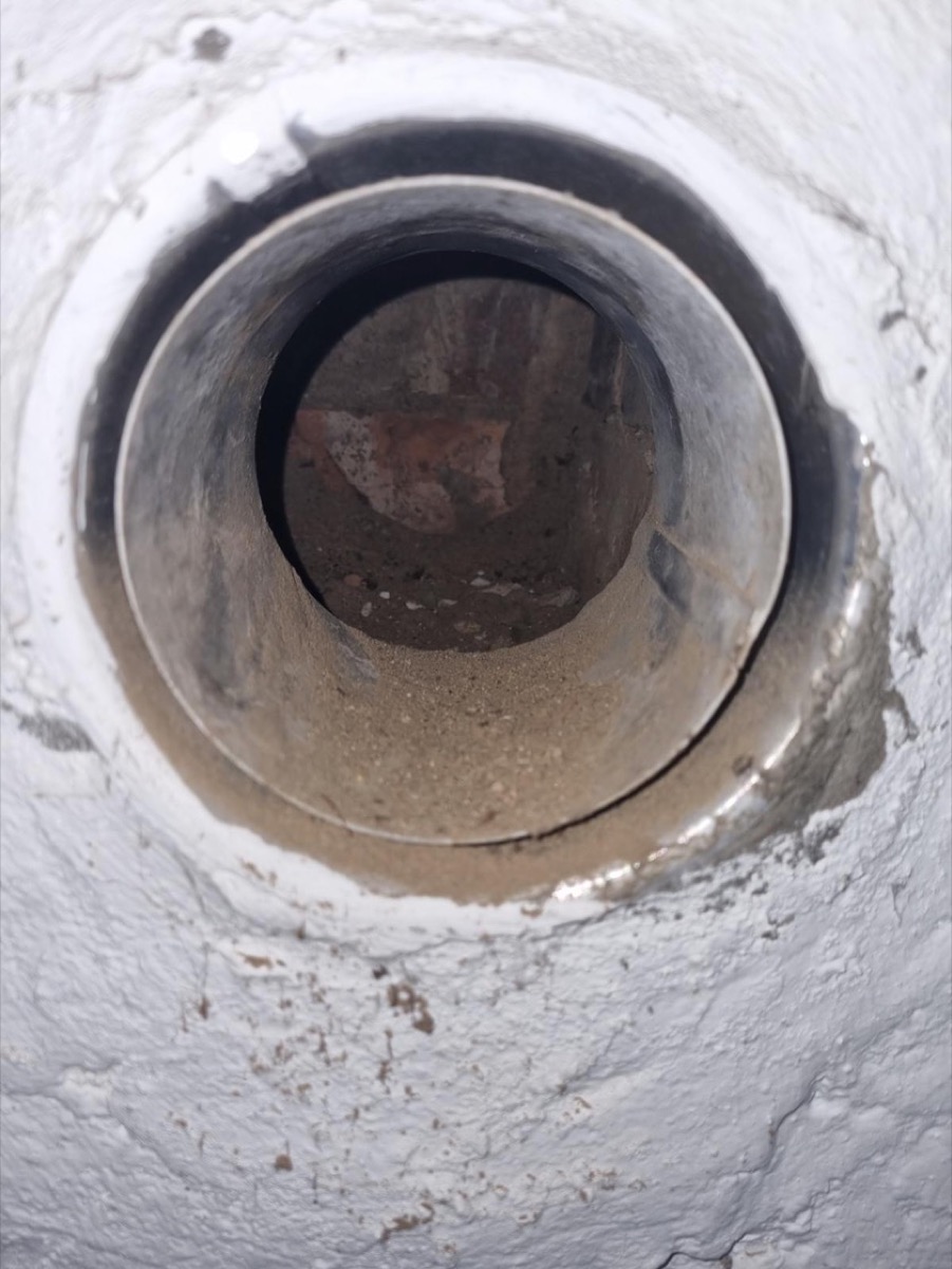 Kamin Innenansicht