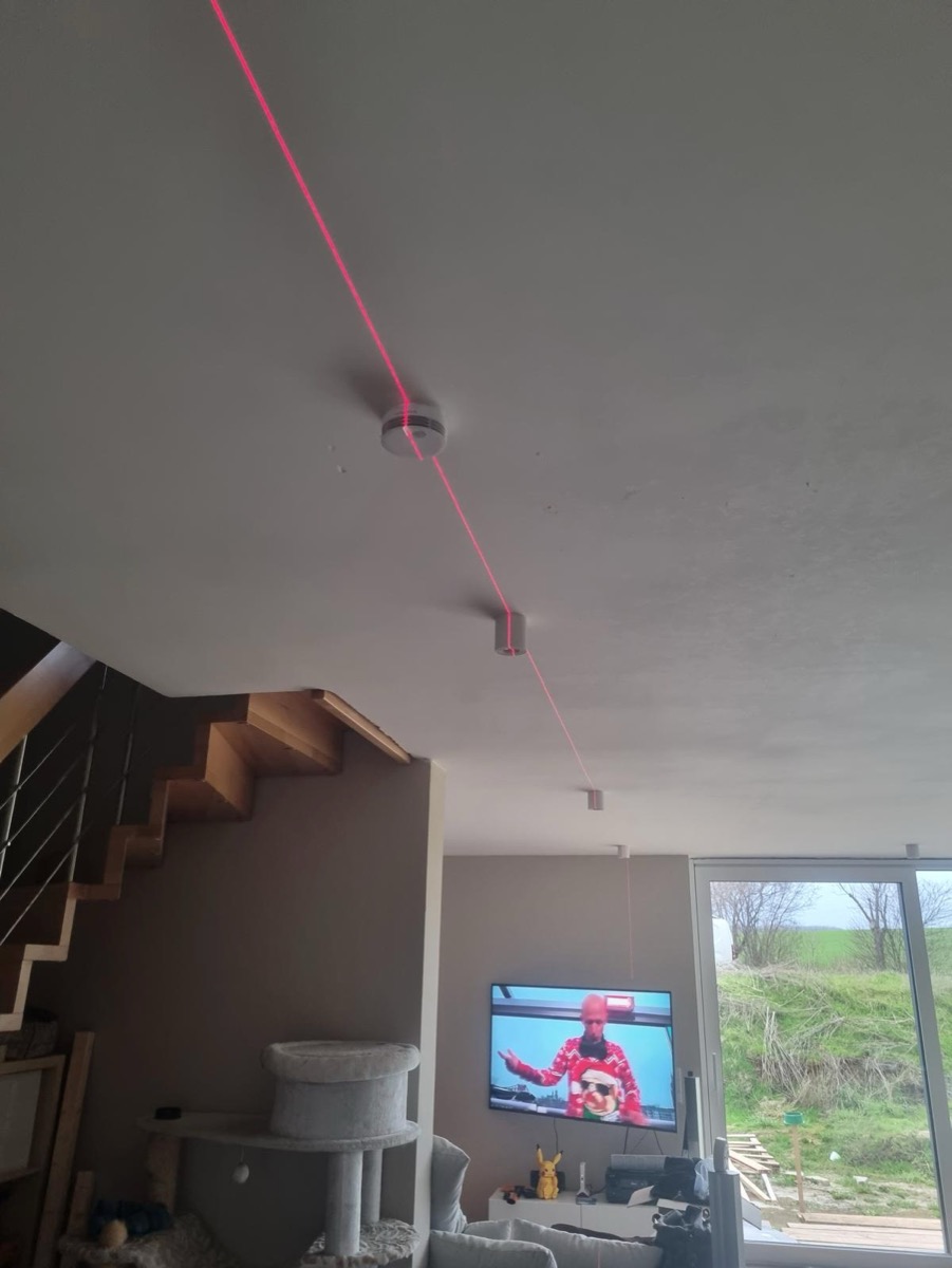 Rauchmelder an der Decke